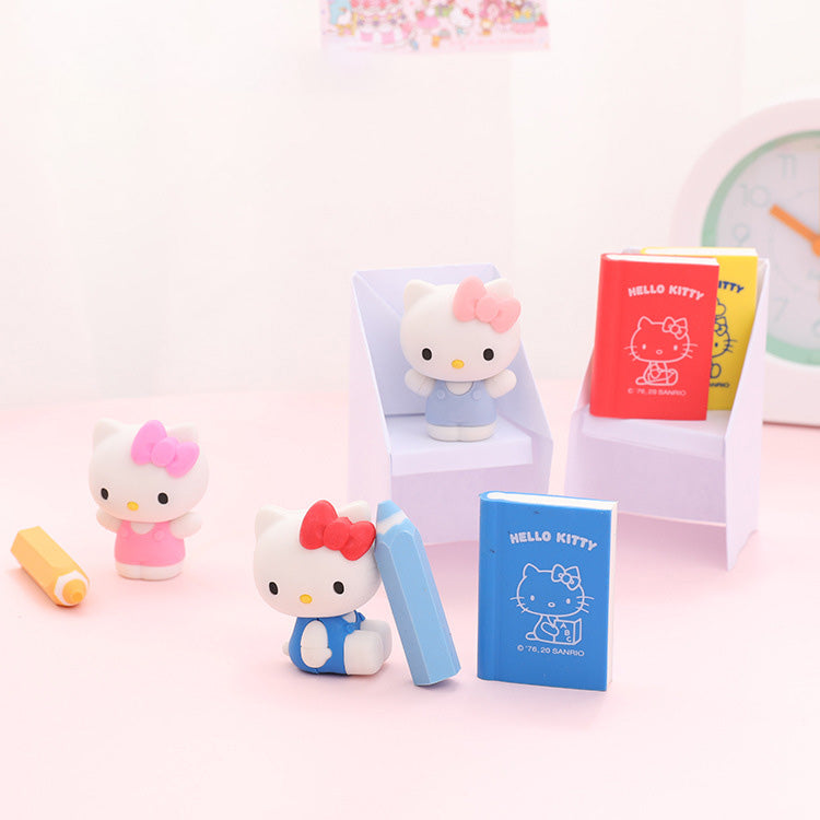 Sanrio Assembleable Action Figure Eraser - Hello Kitty