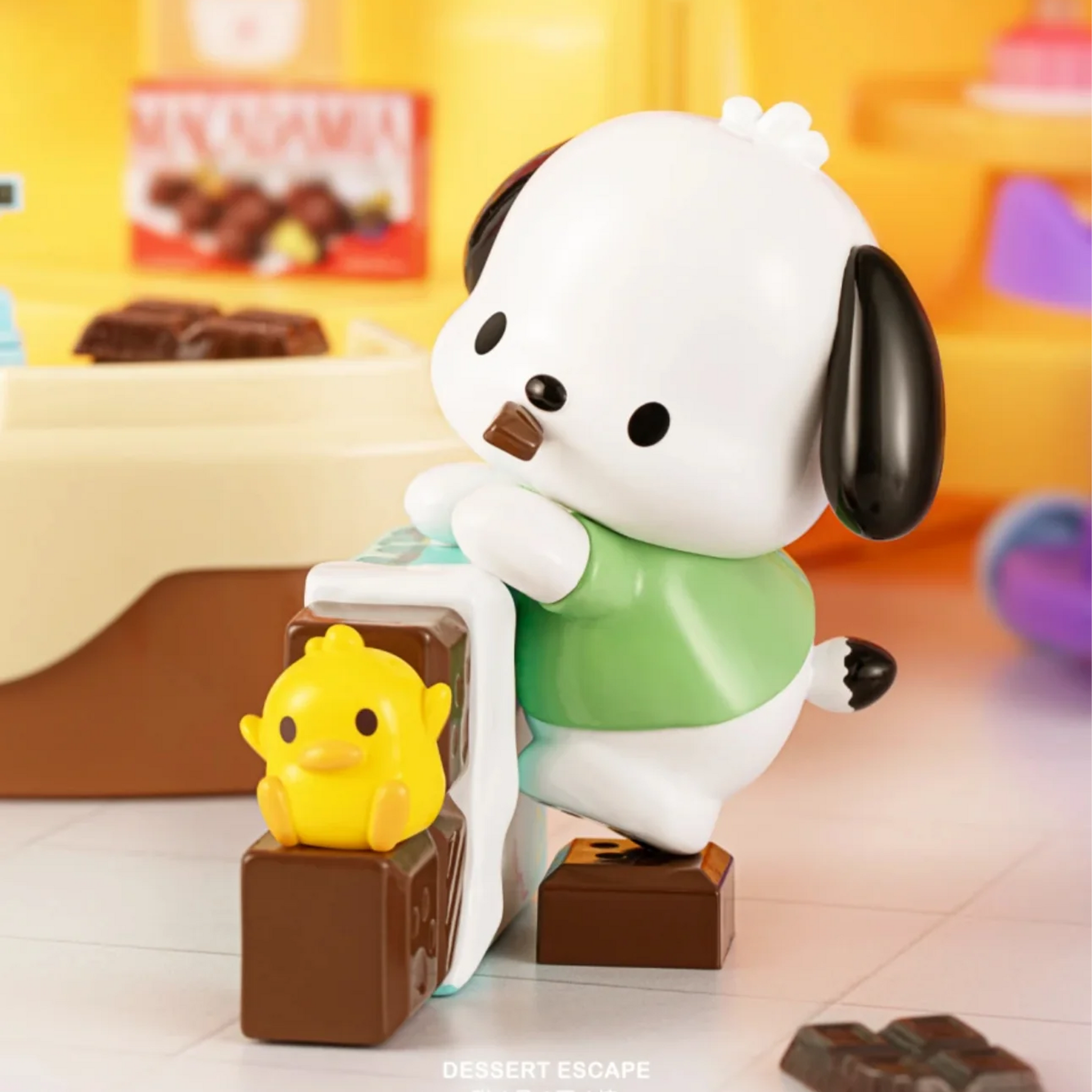 MINISO Sanrio Characters Colorful Food Series Blind Box Kawaii Ink