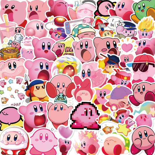 Kirby Stickers - 50pcs