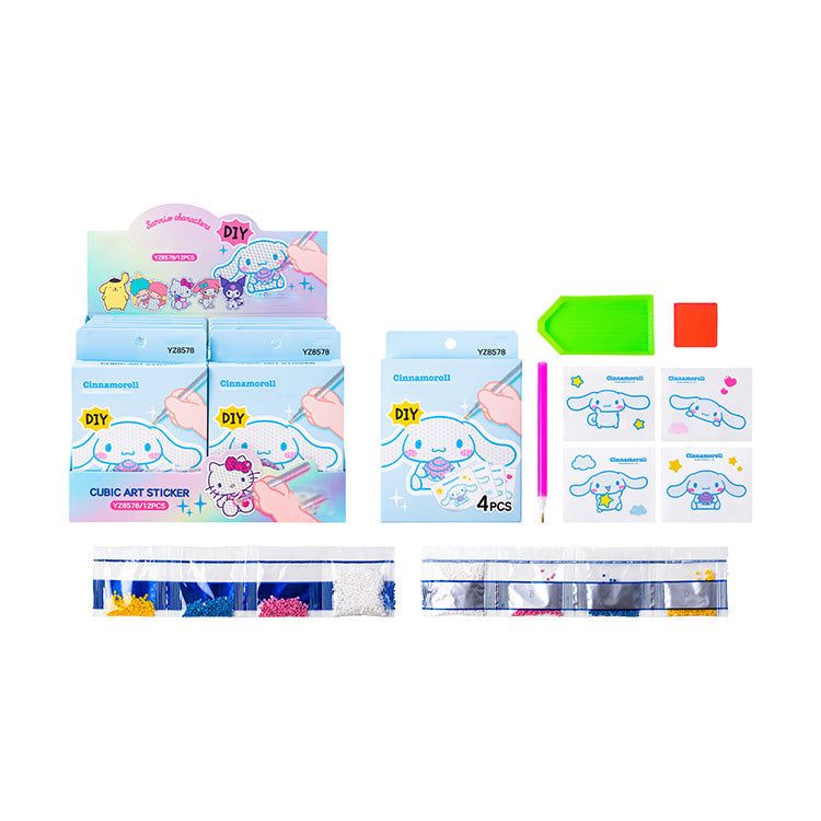 Sanrio DIY Diamond Dotted Art Sticker Kit