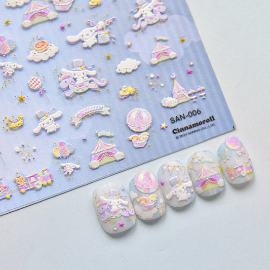 3D Nail Sticker - SAN Series