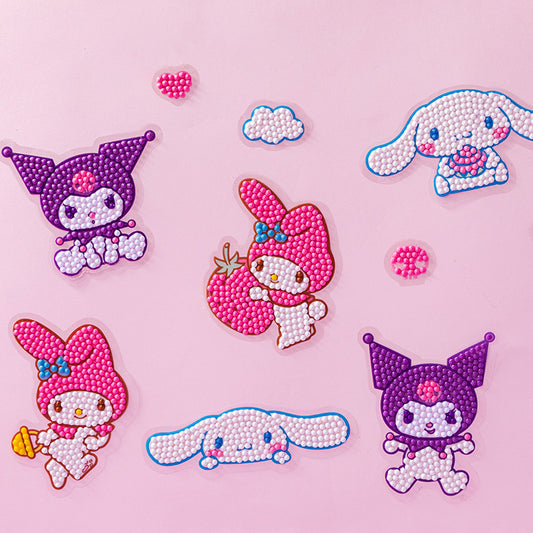 Sanrio DIY Diamond Dotted Art Sticker Kit