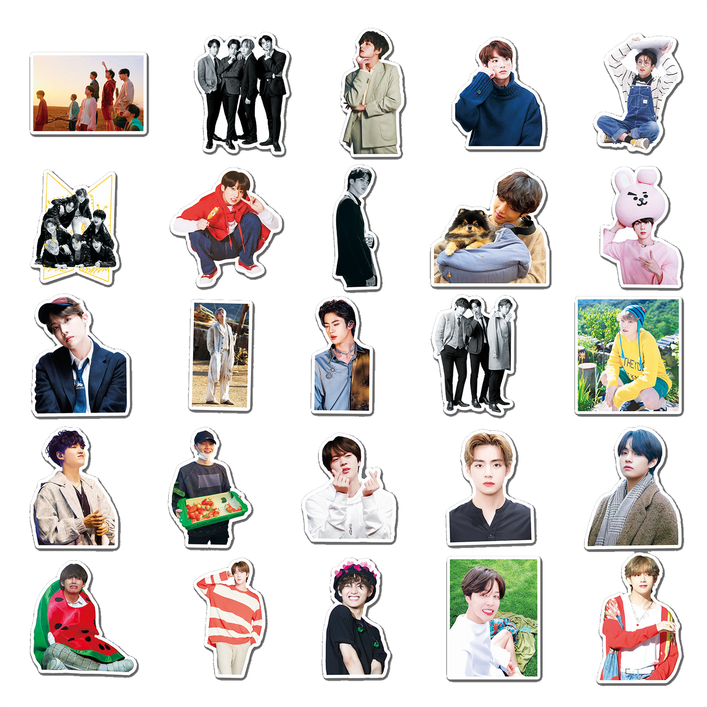 BTS Stickers - 50pcs