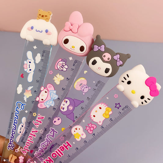 Cartoon Mascot Ruler - 15 cm