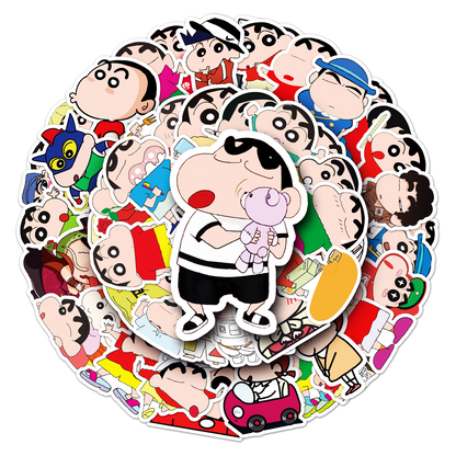 Crayon Shin-chan Stickers - 51pcs