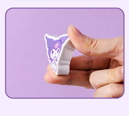 Cartoon-shaped Eraser - Purple Box