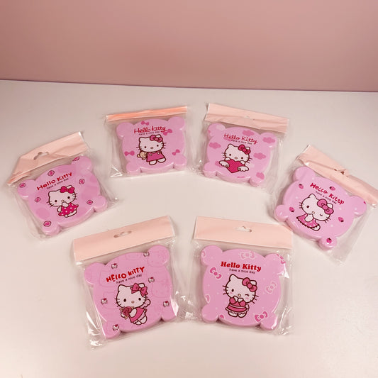 Mini Compact Comb & Mirror - Pink