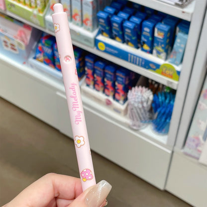 Miniso Sanrio Emoji Gel Pen - 0.5 mm - Black Ink