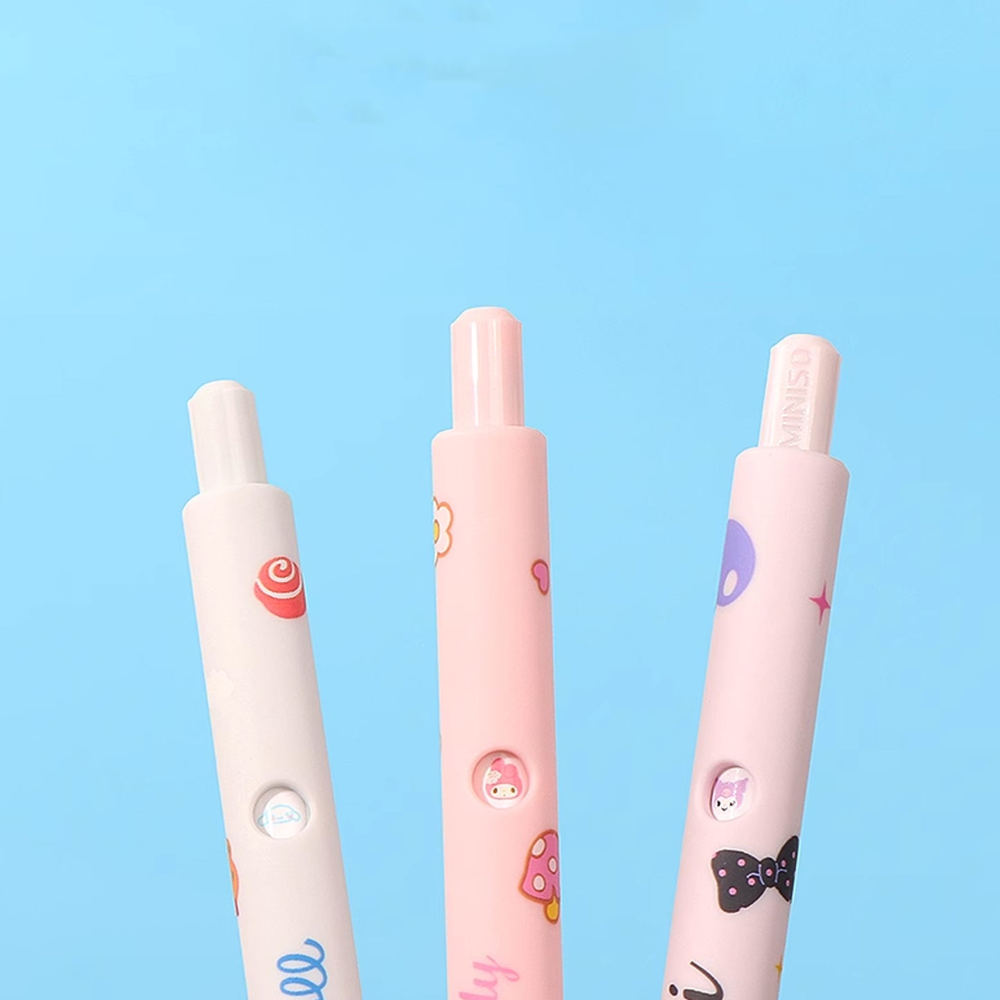 Miniso Sanrio Emoji Gel Pen - 0.5 mm - Black Ink