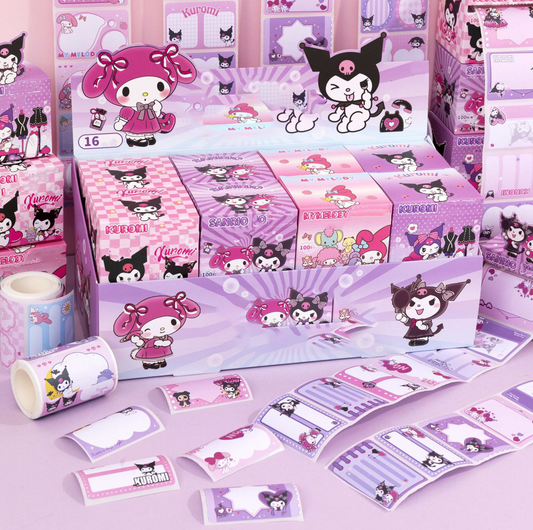 Cartoon Pull-Out Sticky Notes