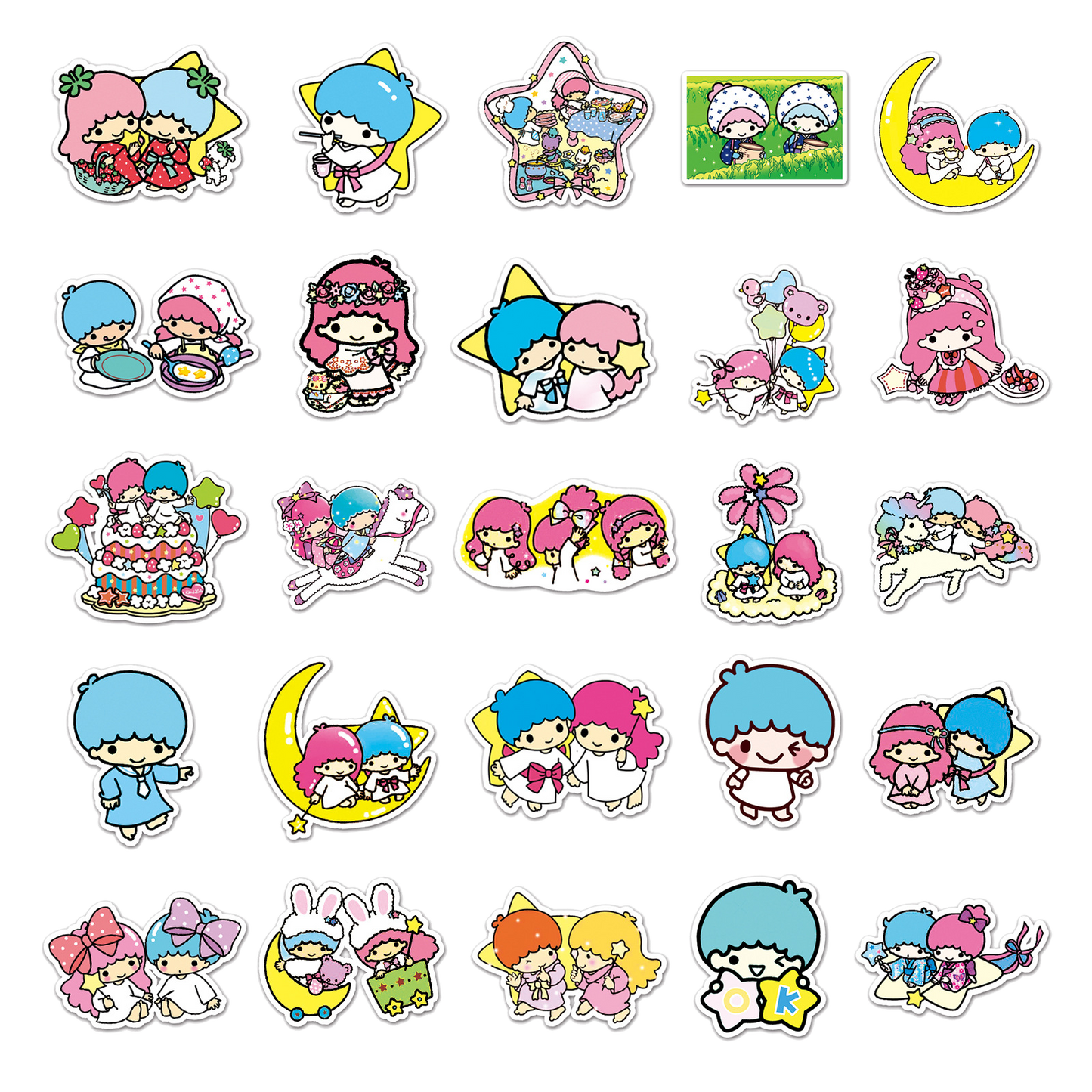 Cartoon Stickers - 50pcs - 257