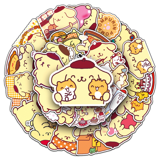 Cartoon Stickers - 50pcs - 879