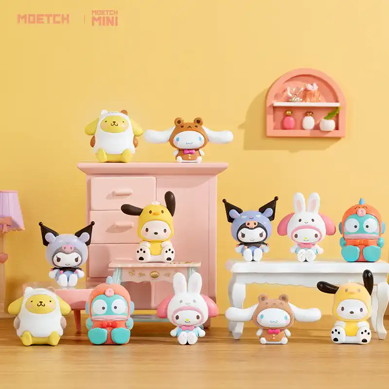 Sanrio Family Sweet Dream Series Mini Action Figures Blind Bag