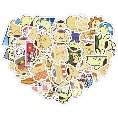 Cartoon Stickers - 50pcs