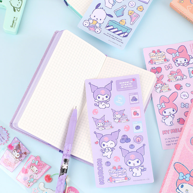 Sanrio Pocket Journal Notebook - Grid