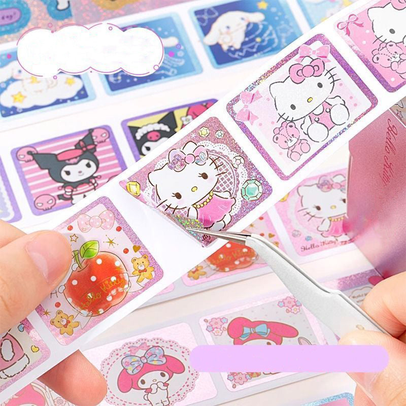 Pull-Out Holographic Stickers