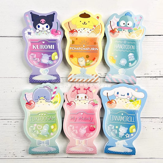 Summer Iced Drink Memo Pad