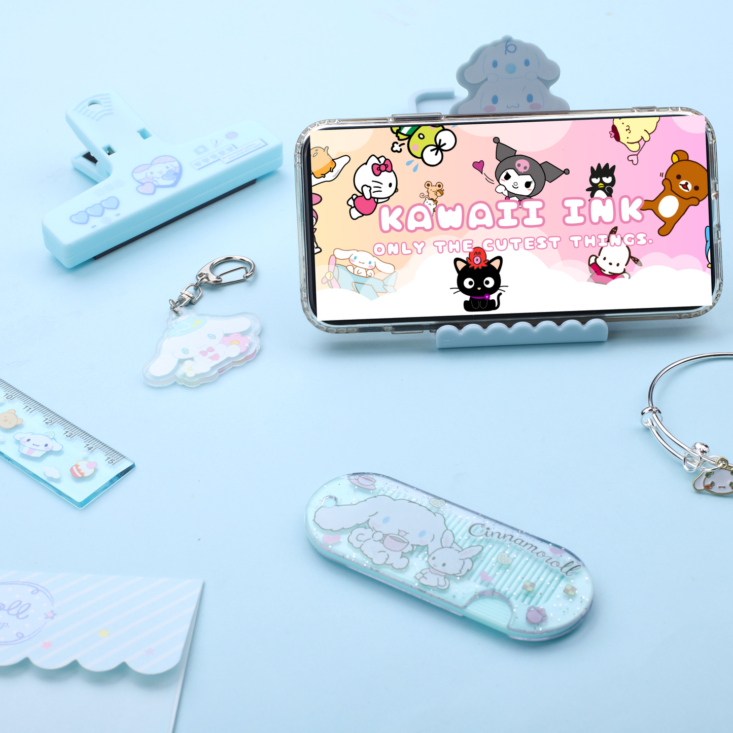 Kawaii Ink Stationery Set - Cinnamo