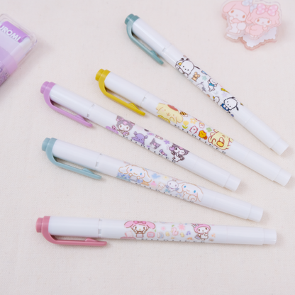 Zebra Mildliner Sanrio DIY Limited Double-Sided Highlighter - Fine / Bold - New Colors